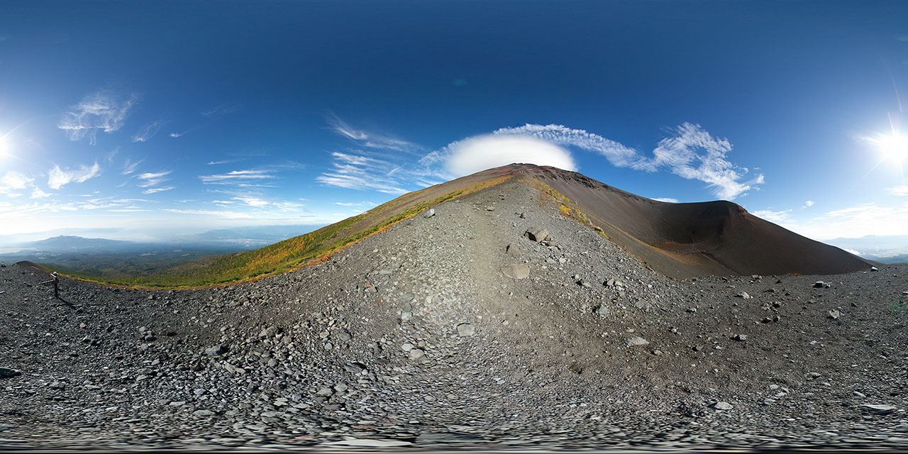 富士山 宝永山第一火口