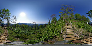 檜洞丸 青ヶ岳山荘前