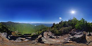 十文字峠 大山山頂