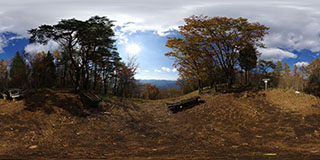 槙寄山 秋の山頂