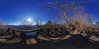 三頭山 東峰の展望台