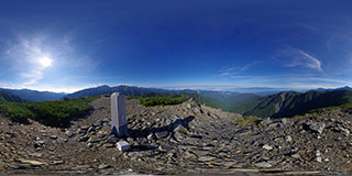 小河内岳 山頂