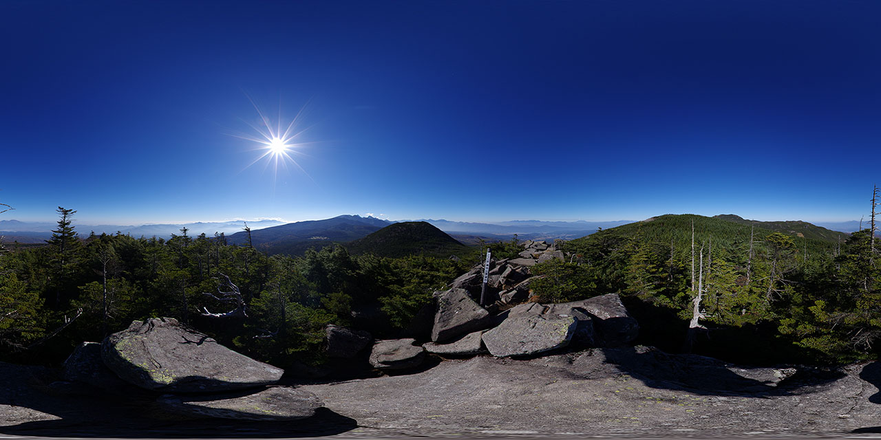 縞枯山 - 八ヶ岳・中信高原 - VRパノラマギャラリー